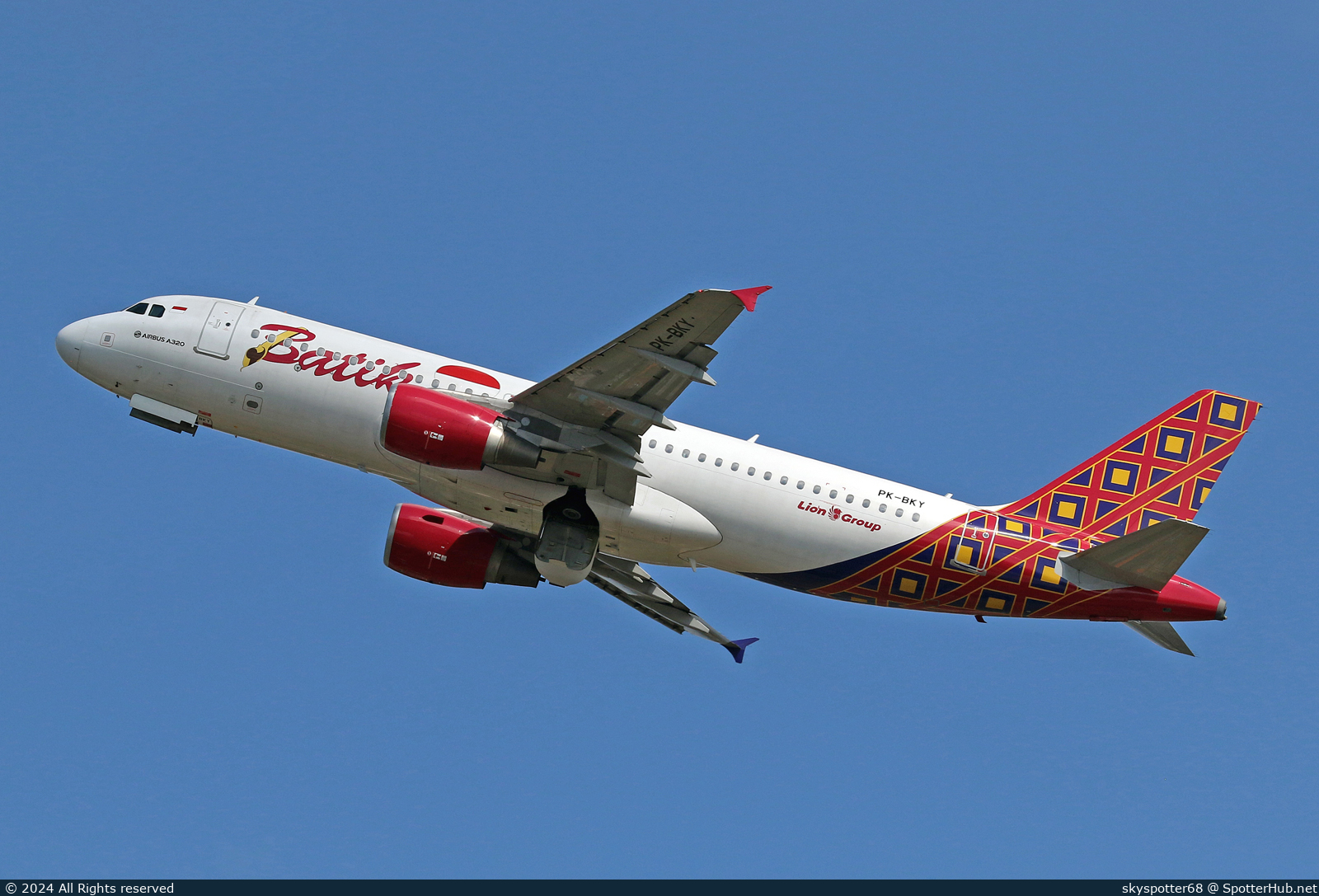 Photo of PK-BKY - Airbus A320-214 operated by Batik Air