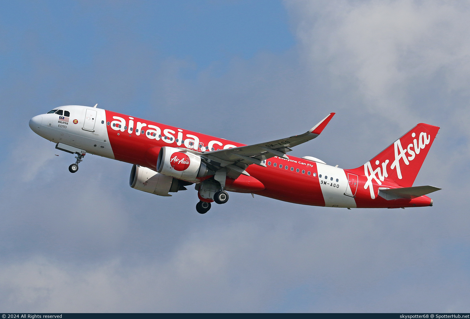 Photo of 9M-AGO - Airbus A320-251N operated by AirAsia