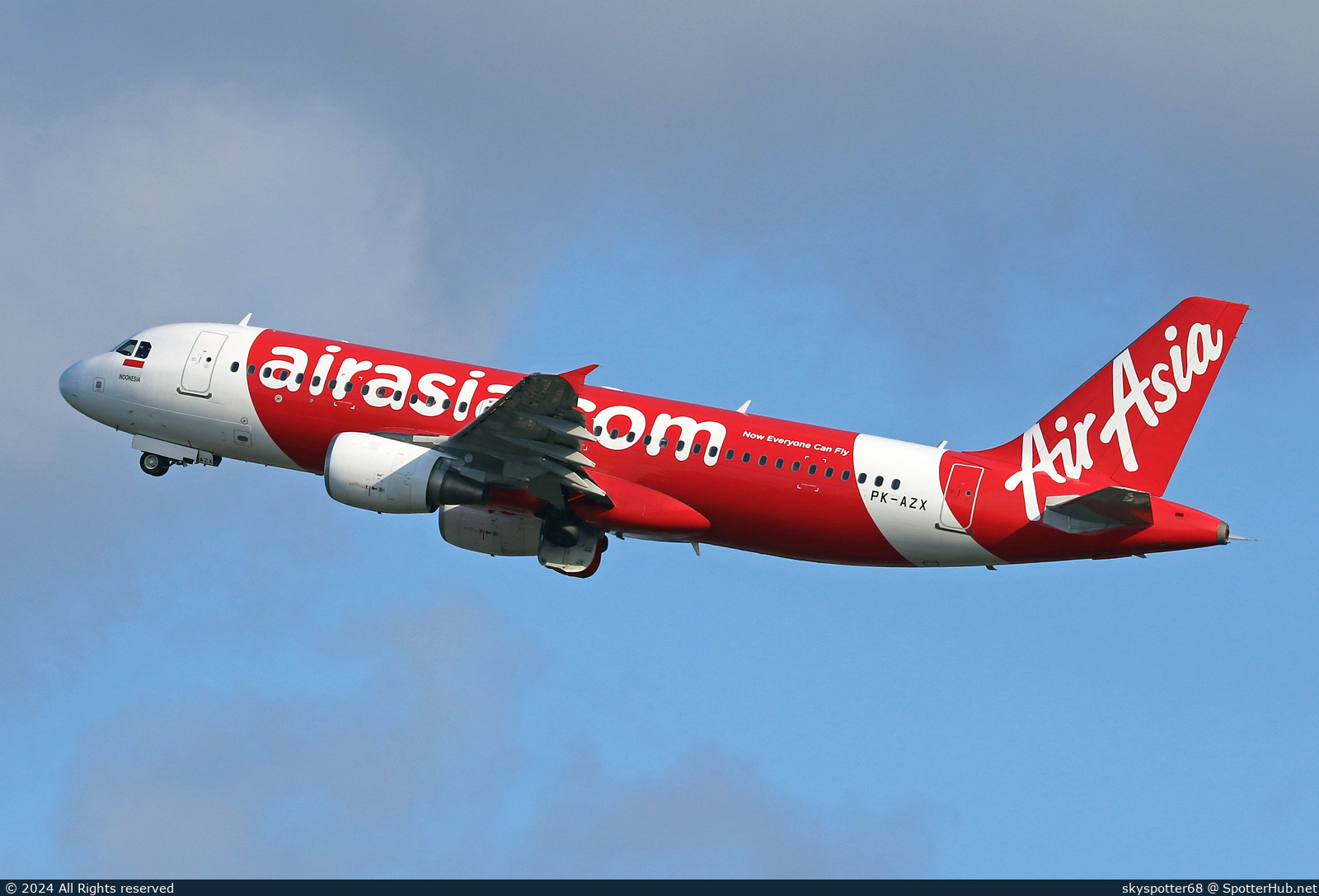 Photo of PK-AZX - Airbus A320-214 operated by Indonesia AirAsia