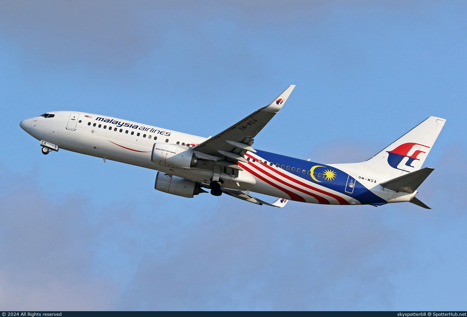 Photo of 9M-MSA - Boeing 737-8H6 operated by Malaysia Airlines