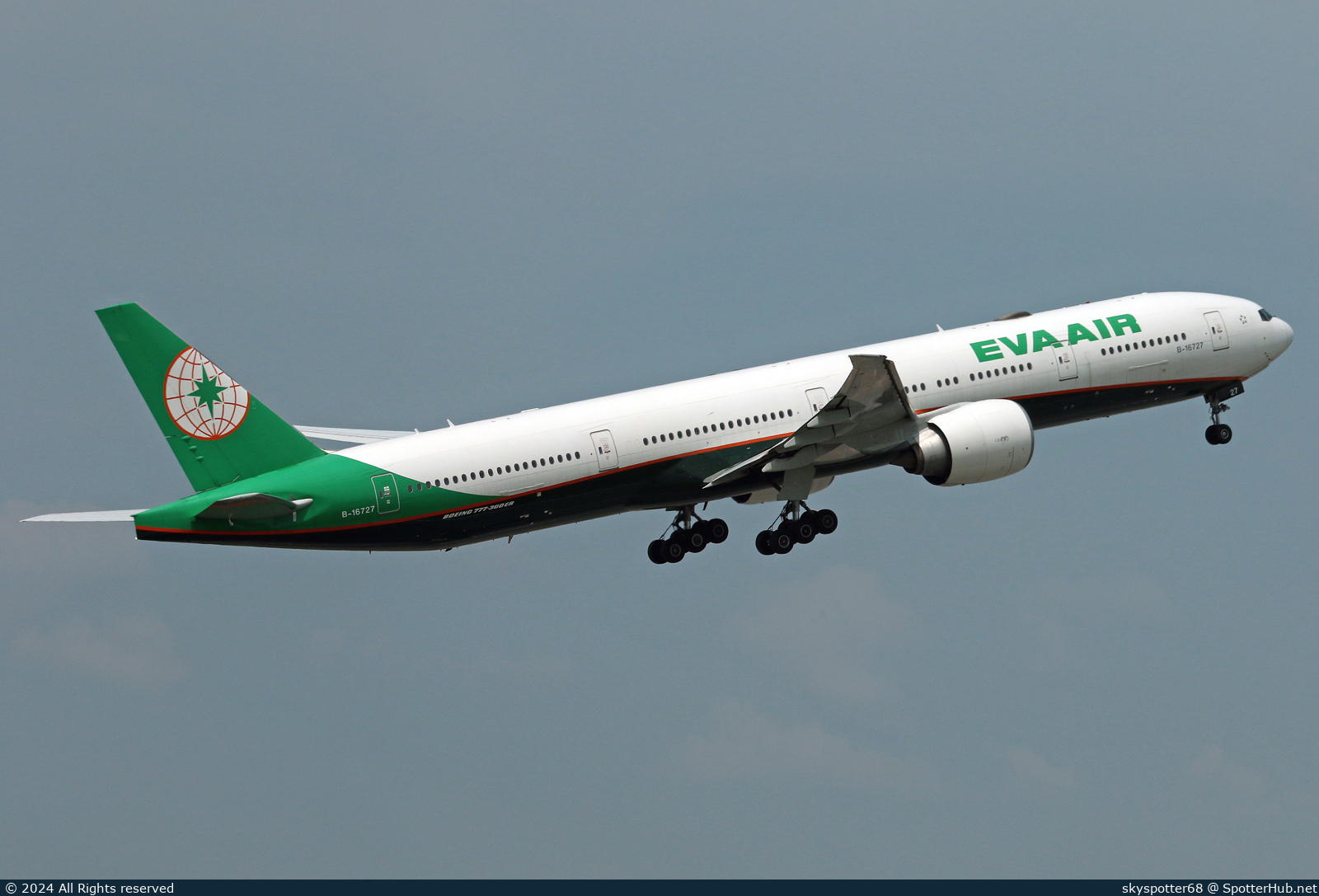 Photo of B-16727 - Boeing 777-35E(ER) operated by EVA Air