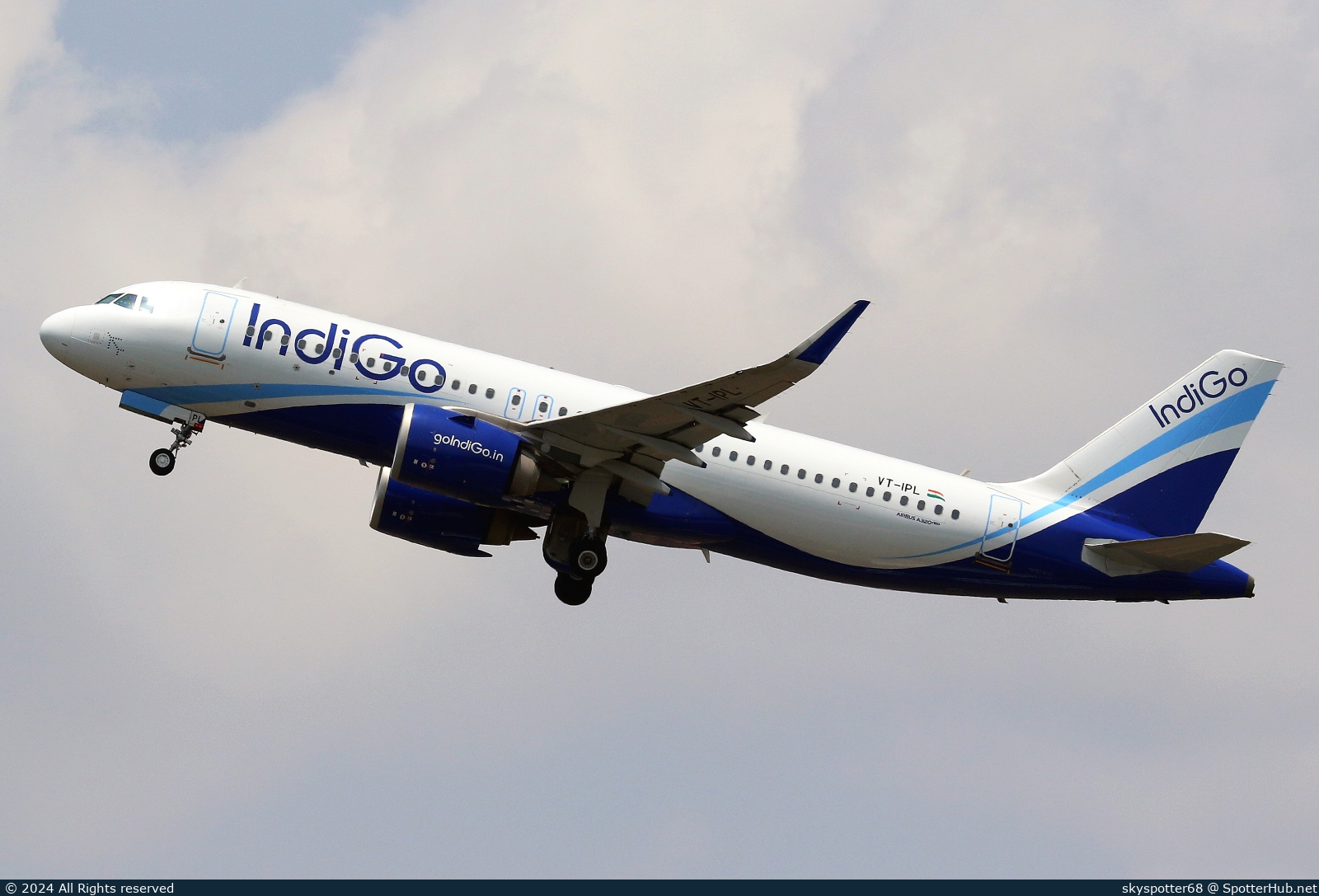 Photo of VT-IPL - Airbus A320-251N operated by IndiGo