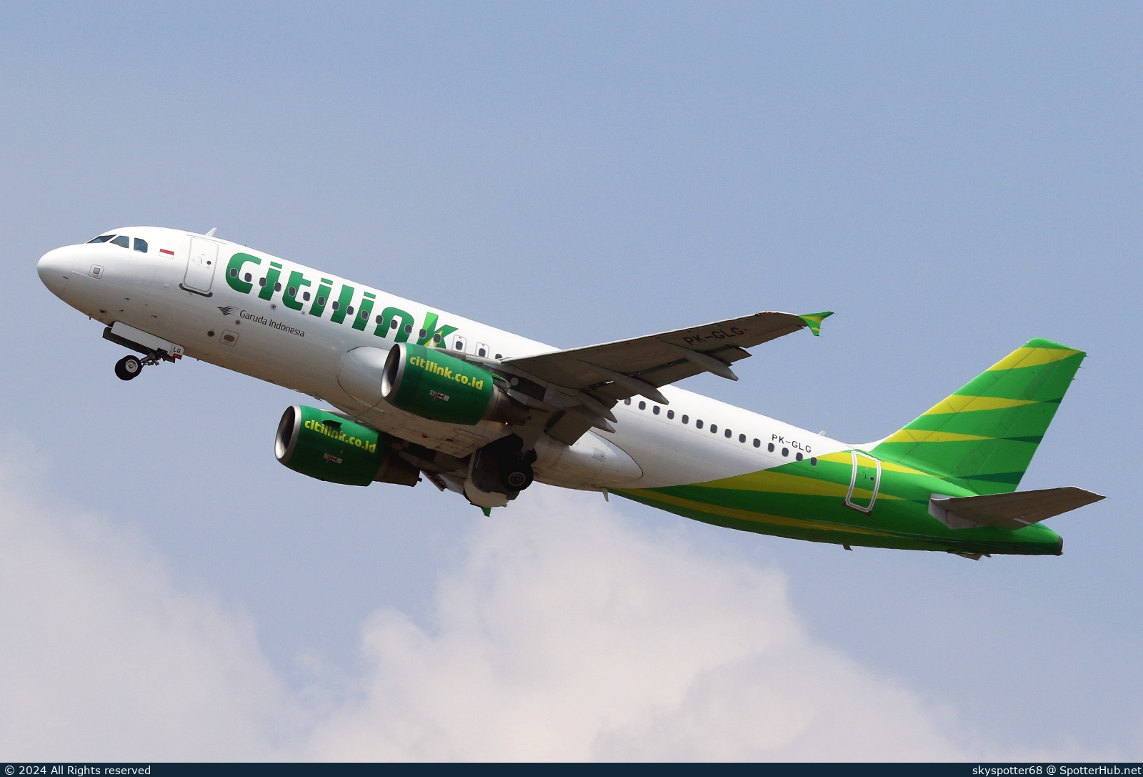 Photo of PK-GLG - Airbus A320-214 operated by Citilink