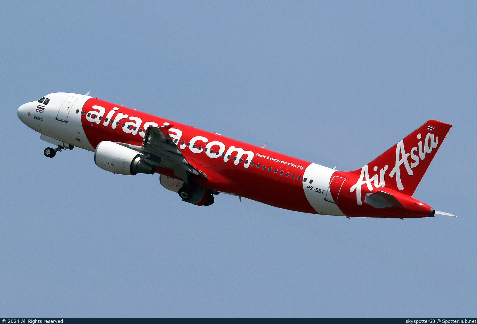 Photo of HS-BBT - Airbus A320-216 operated by Thai AirAsia