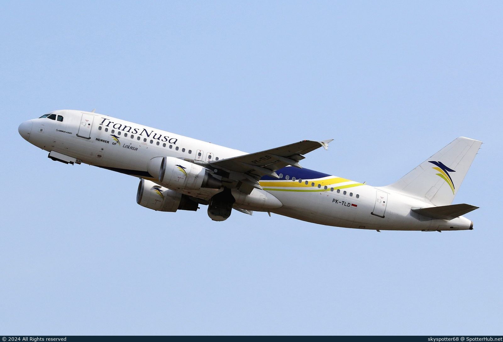 Photo of PK-TLD - Airbus A320-214 operated by TransNusa