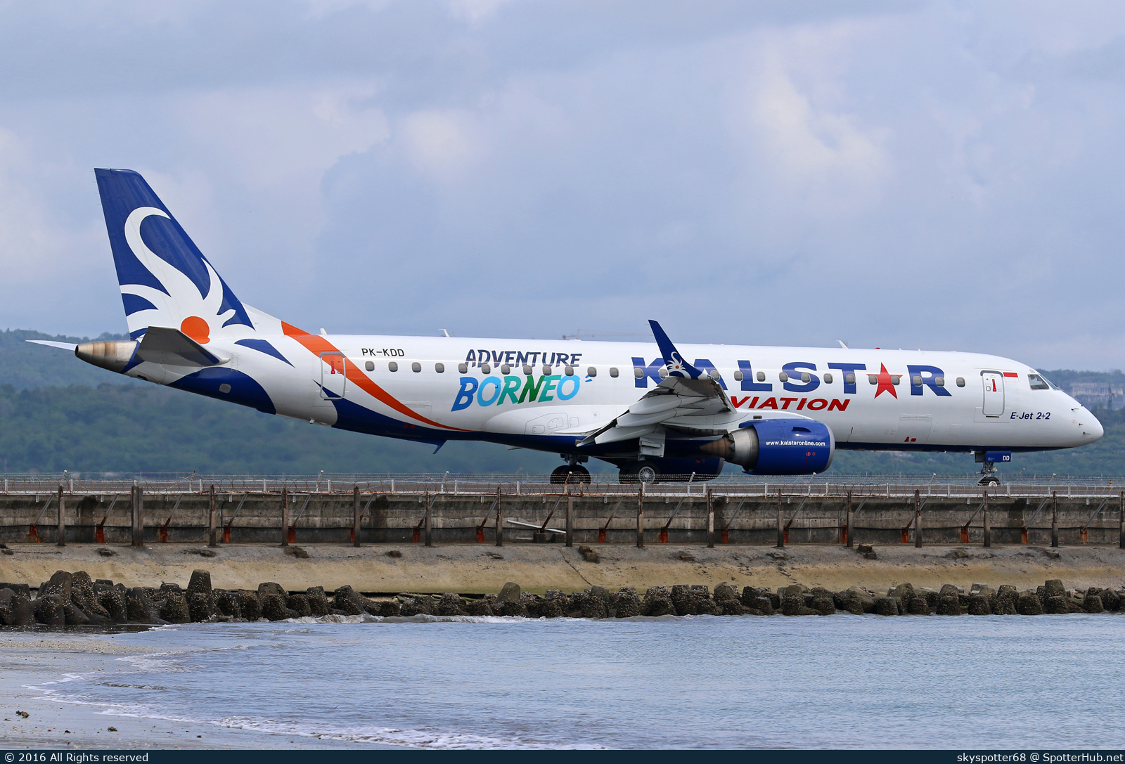 Photo of PK-KDD - Embraer ERJ-190LR operated by KalStar Aviation
