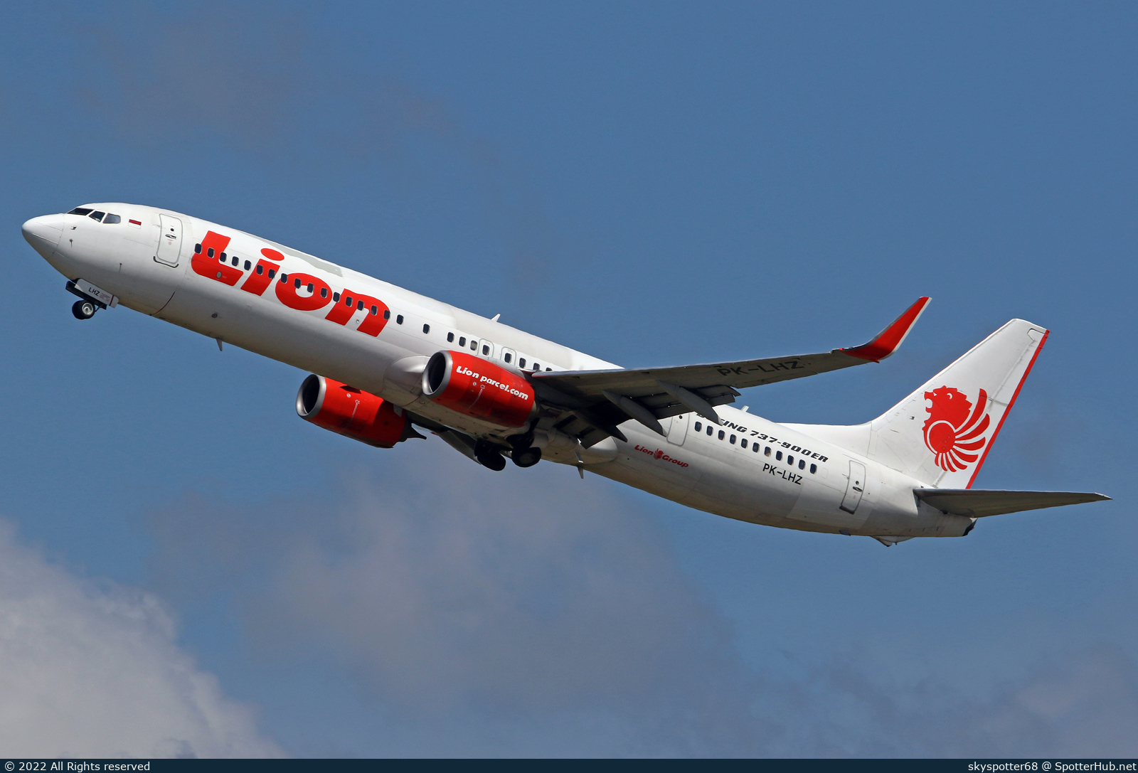 Photo of PK-LHZ - Boeing 737-9GP(ER) operated by Lion Air
