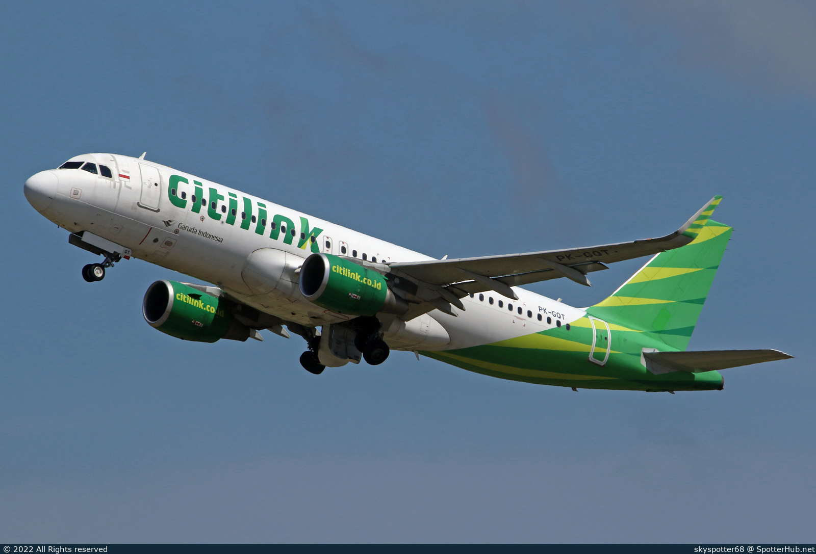 Photo of PK-GQT - Airbus A320-214 operated by Citilink