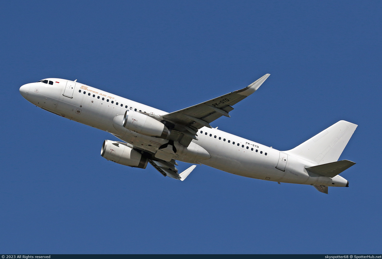 Photo of PK-STD - Airbus A320-232 operated by Super Air Jet