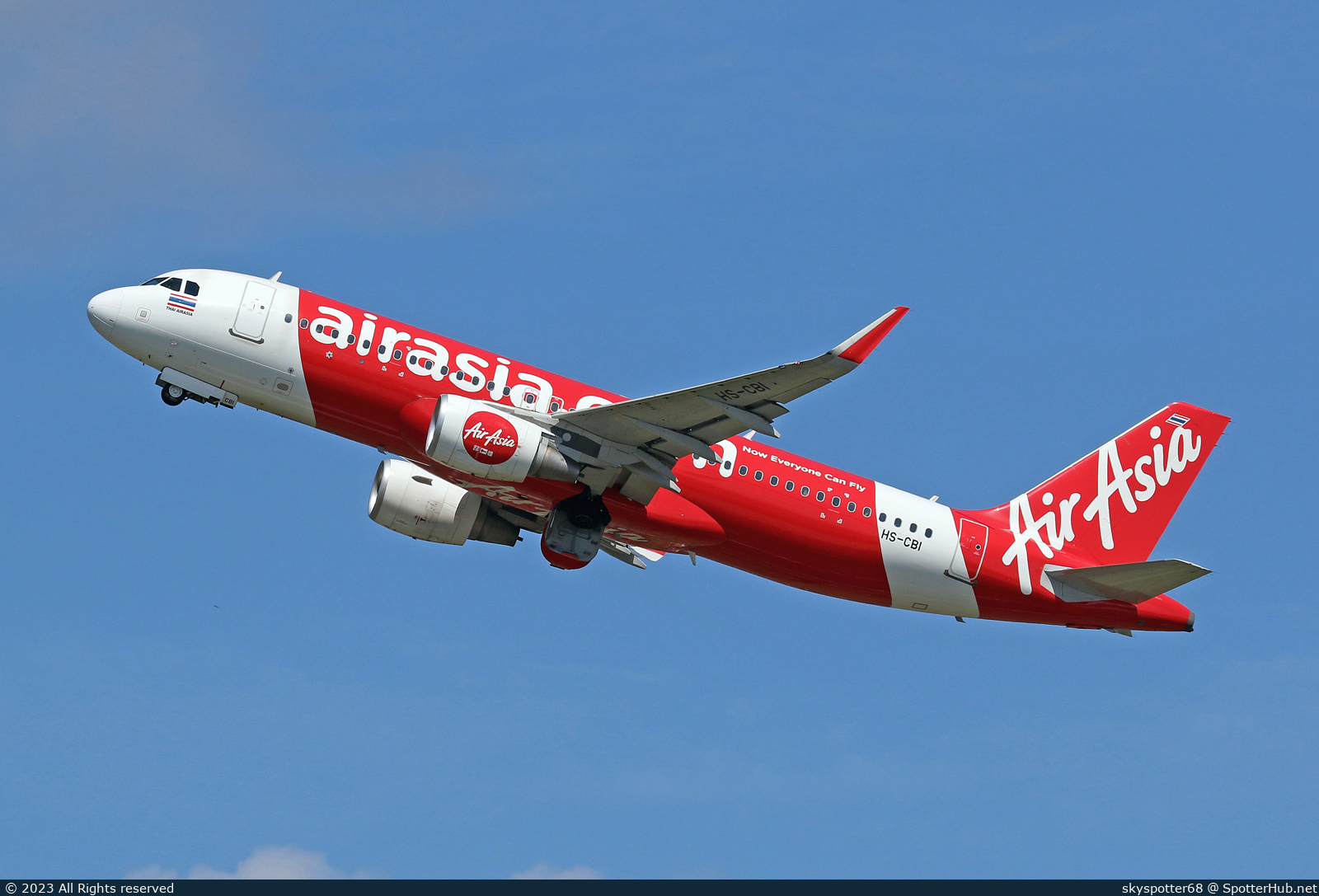 Photo of HS-CBI - Airbus A320-216 operated by Thai AirAsia