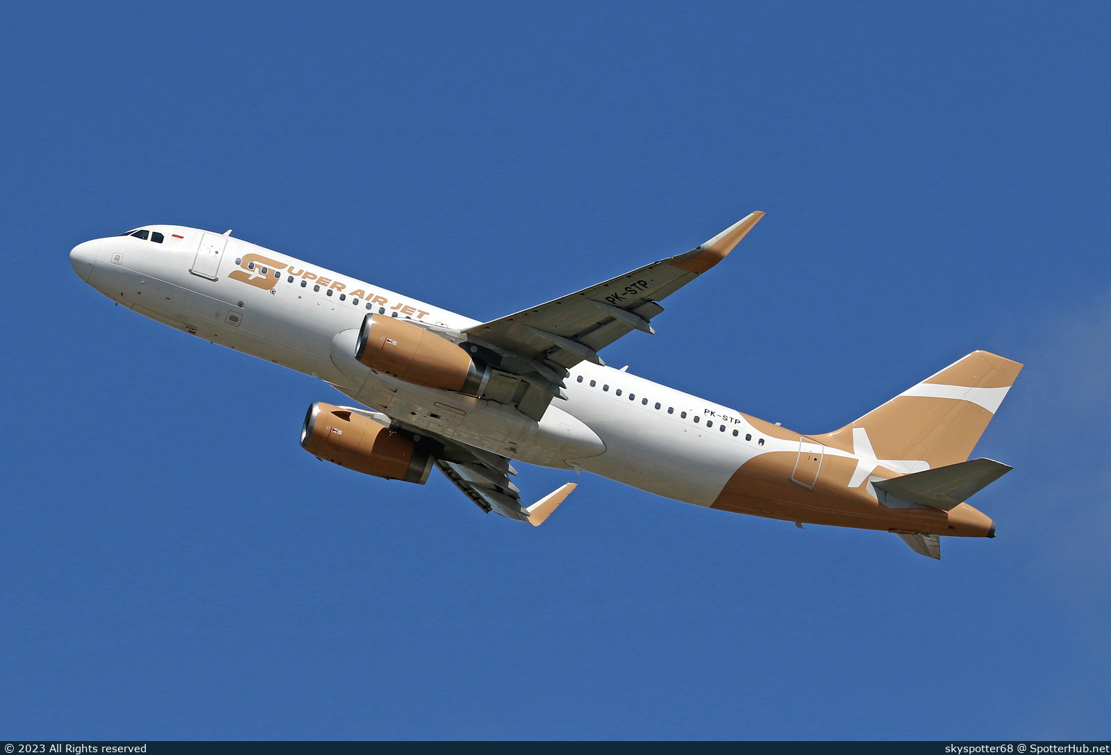 Photo of PK-STP - Airbus A320-232 operated by Super Air Jet