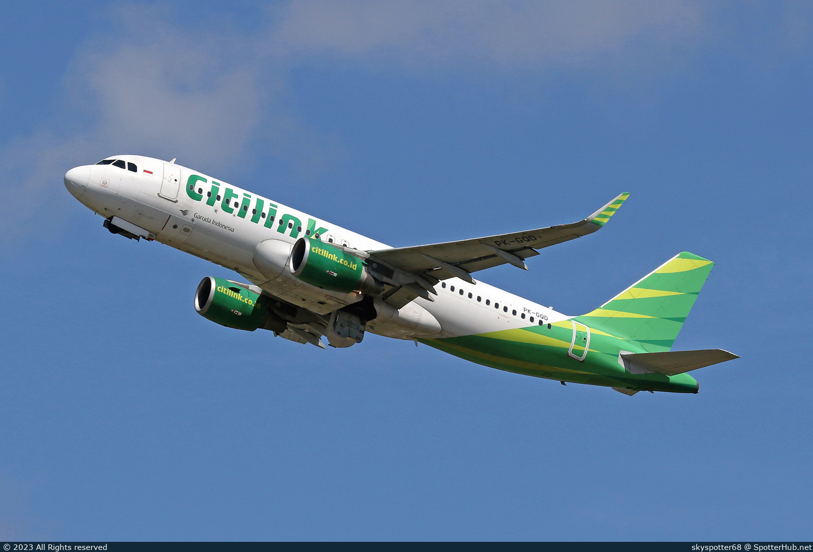 Photo of PK-GQD - Airbus A320-214 operated by Citilink