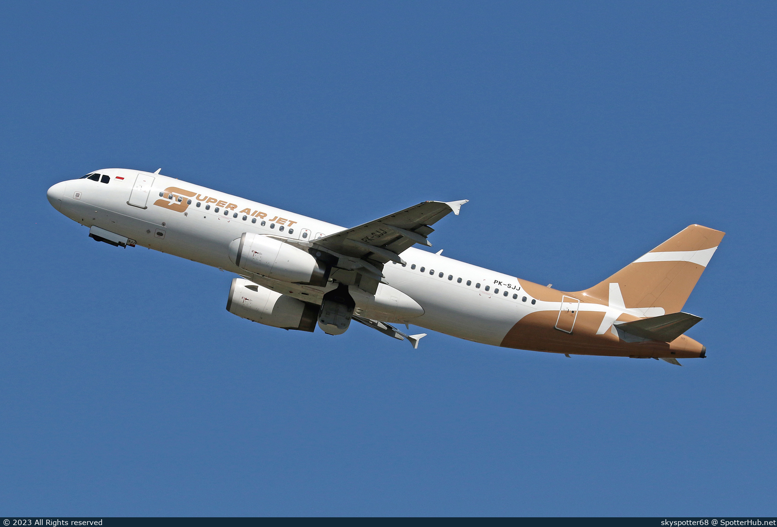 Photo of PK-SJJ - Airbus A320-232 operated by Super Air Jet