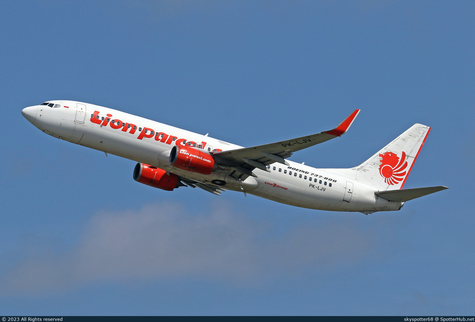 Photo of PK-LJV - Boeing 737-8GP operated by Lion Air