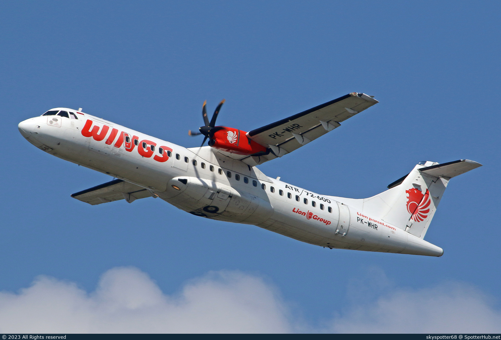 Photo of PK-WHR - ATR 72-600 operated by Wings Air