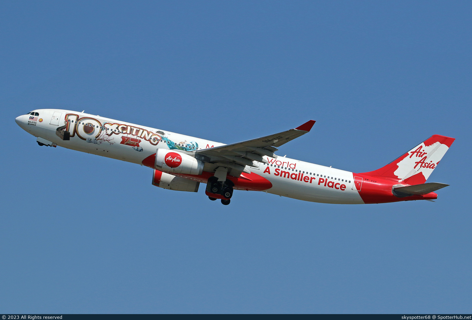 Photo of 9M-XXF - Airbus A330-343 operated by AirAsia X
