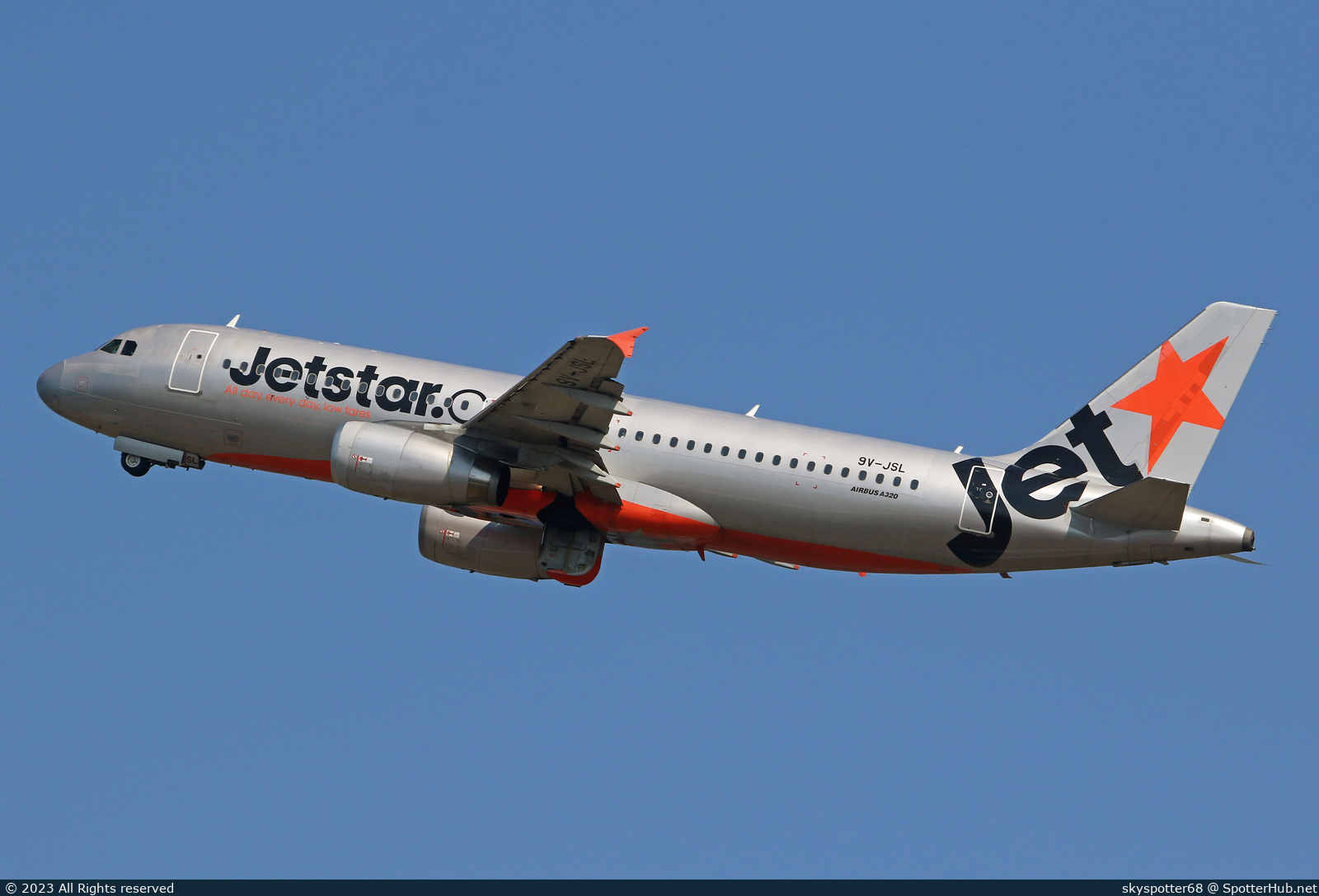Photo of 9V-JSL - Airbus A320-232 operated by Jetstar Asia