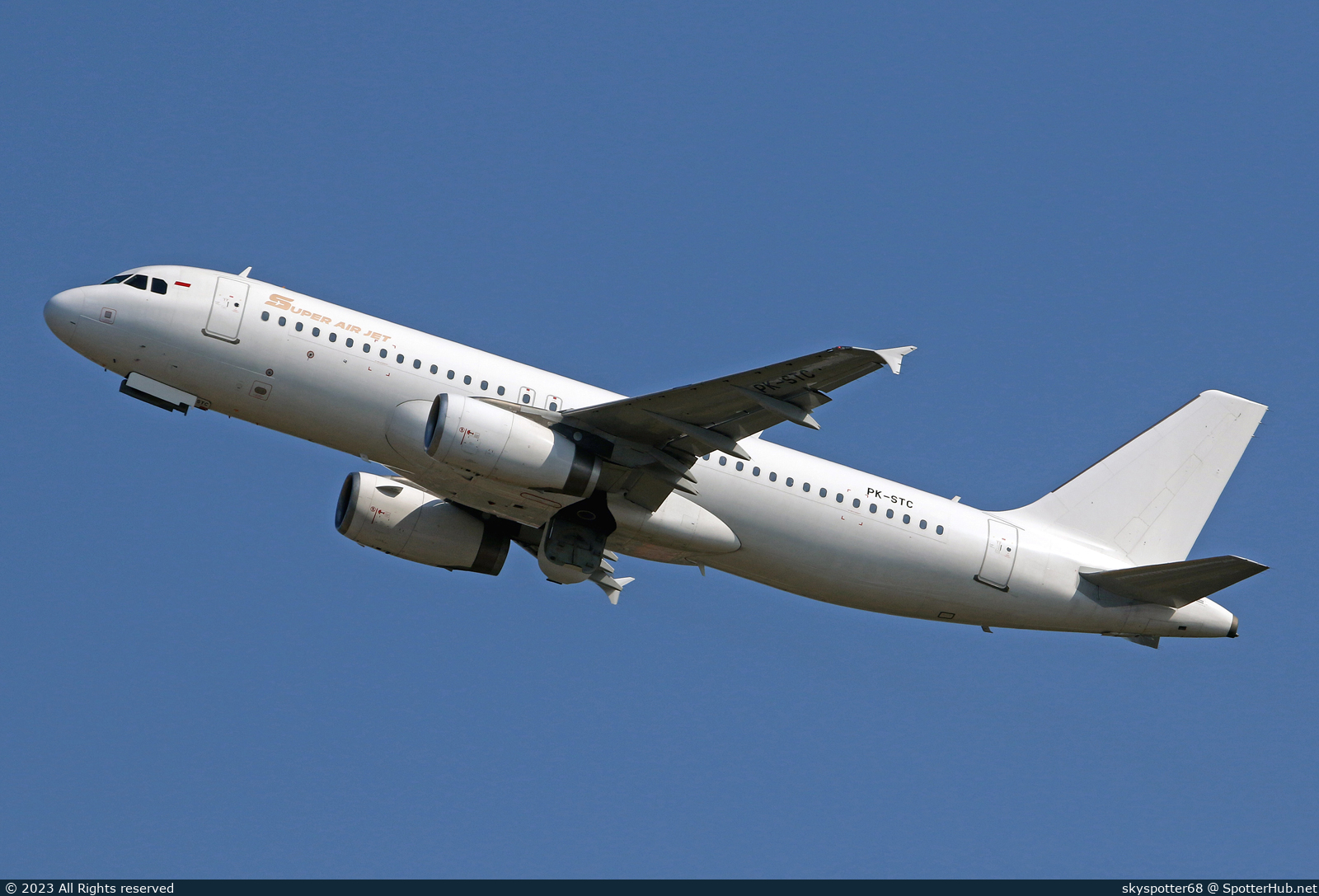 Photo of PK-STC - Airbus A320-232 operated by Super Air Jet