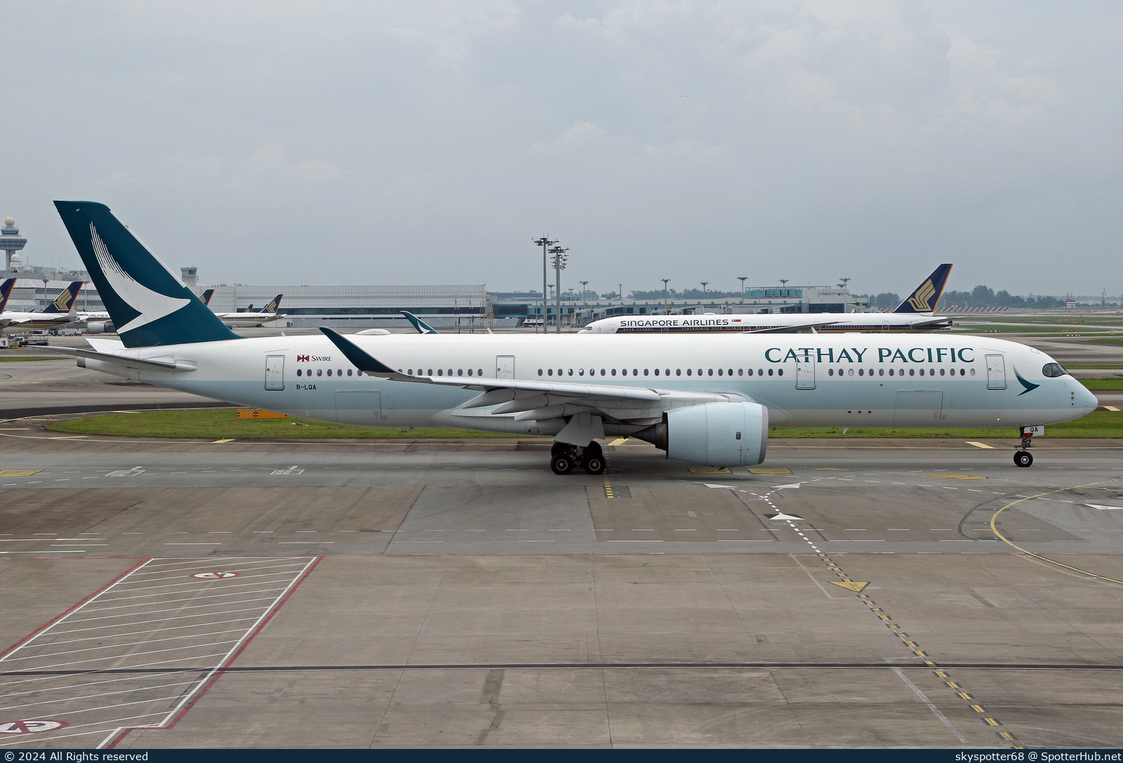 Photo of B-LQA - Airbus A350-941 operated by Cathay Pacific Airways