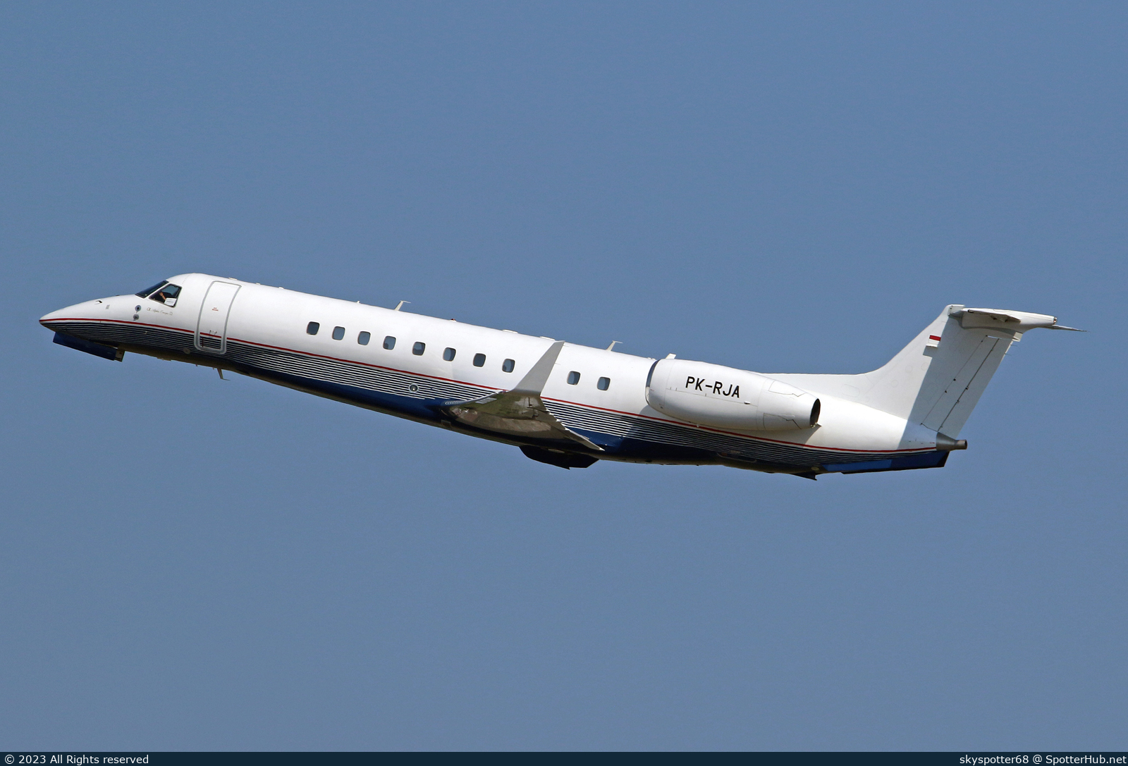Photo of PK-RJA - Embraer Legacy 650 operated by Premiair