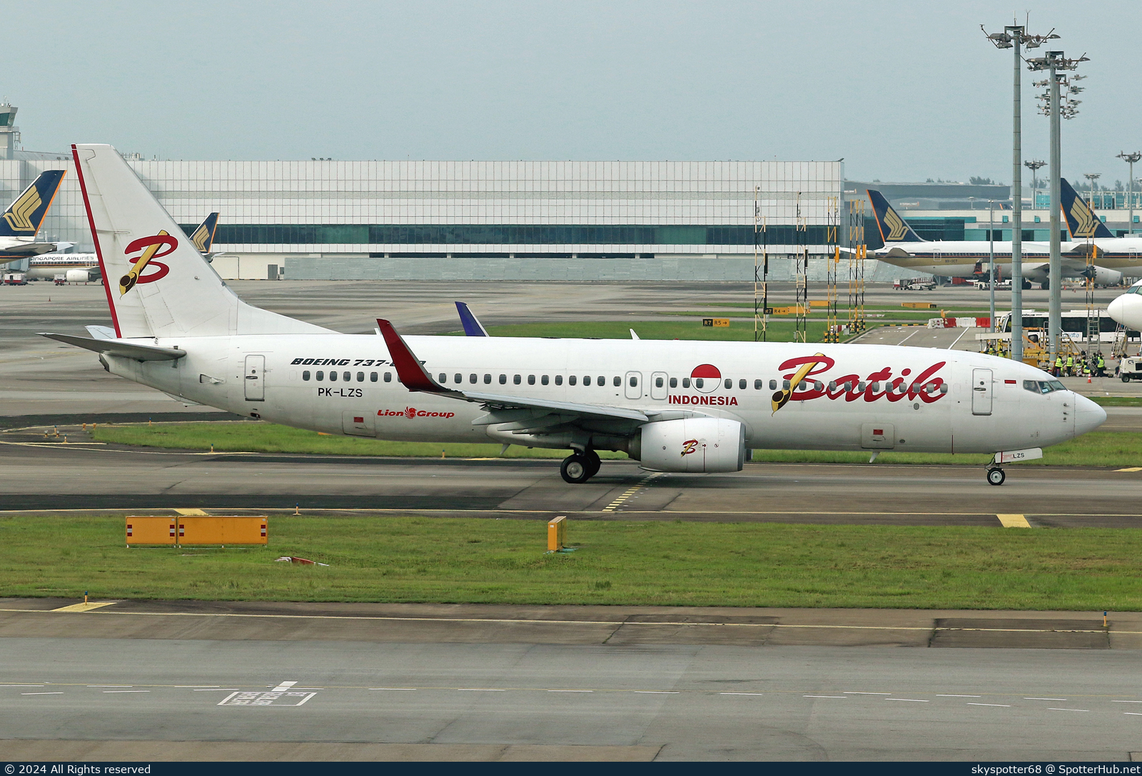 Photo of PK-LZS - Boeing 737-8GP operated by Batik Air