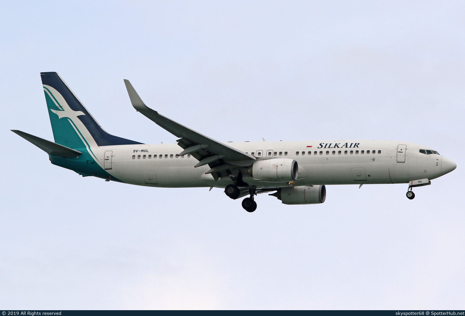 Photo of 9V-MGL - Boeing 737-8SA operated by SilkAir