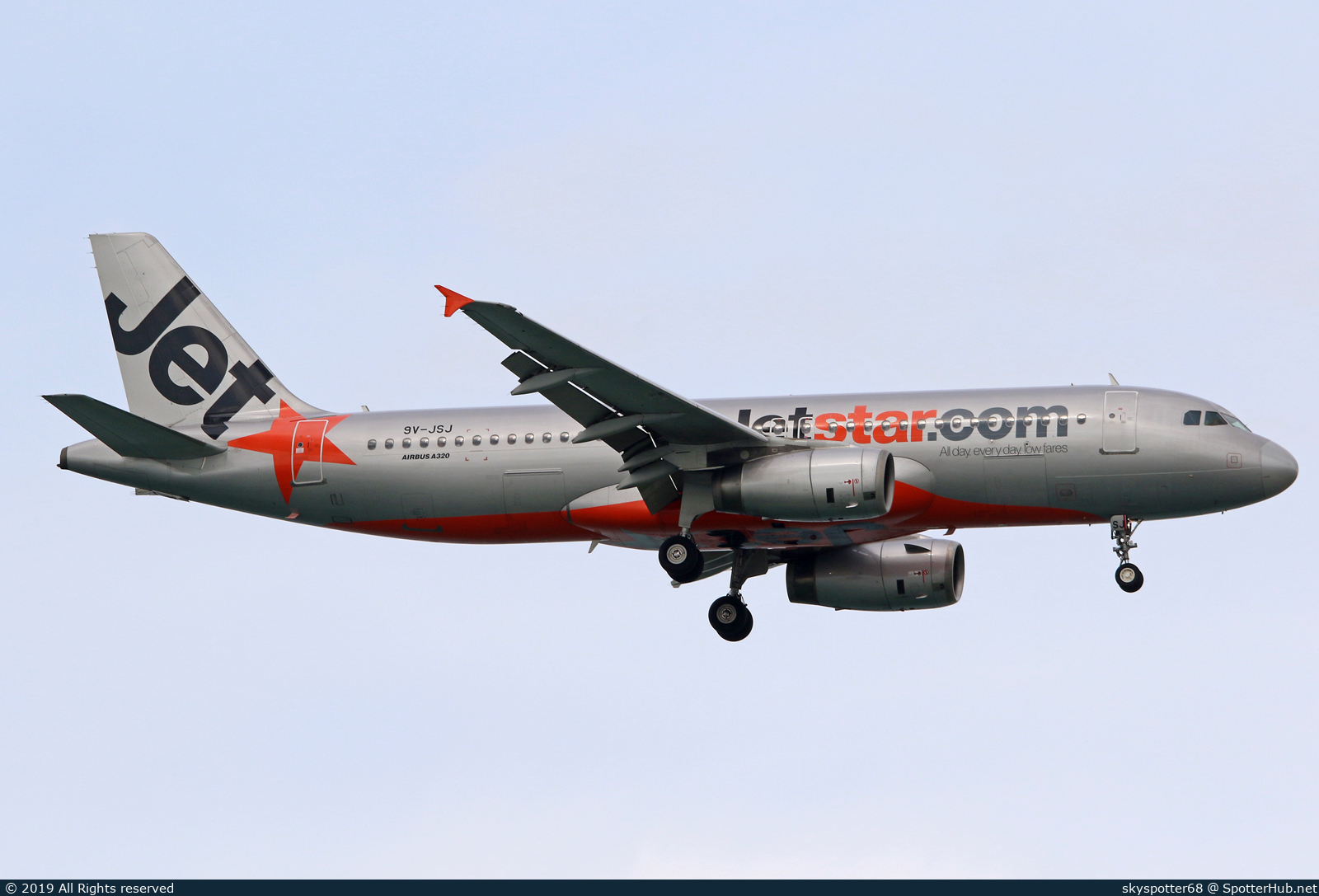 Photo of 9V-JSJ - Airbus A320-232 operated by Jetstar Asia