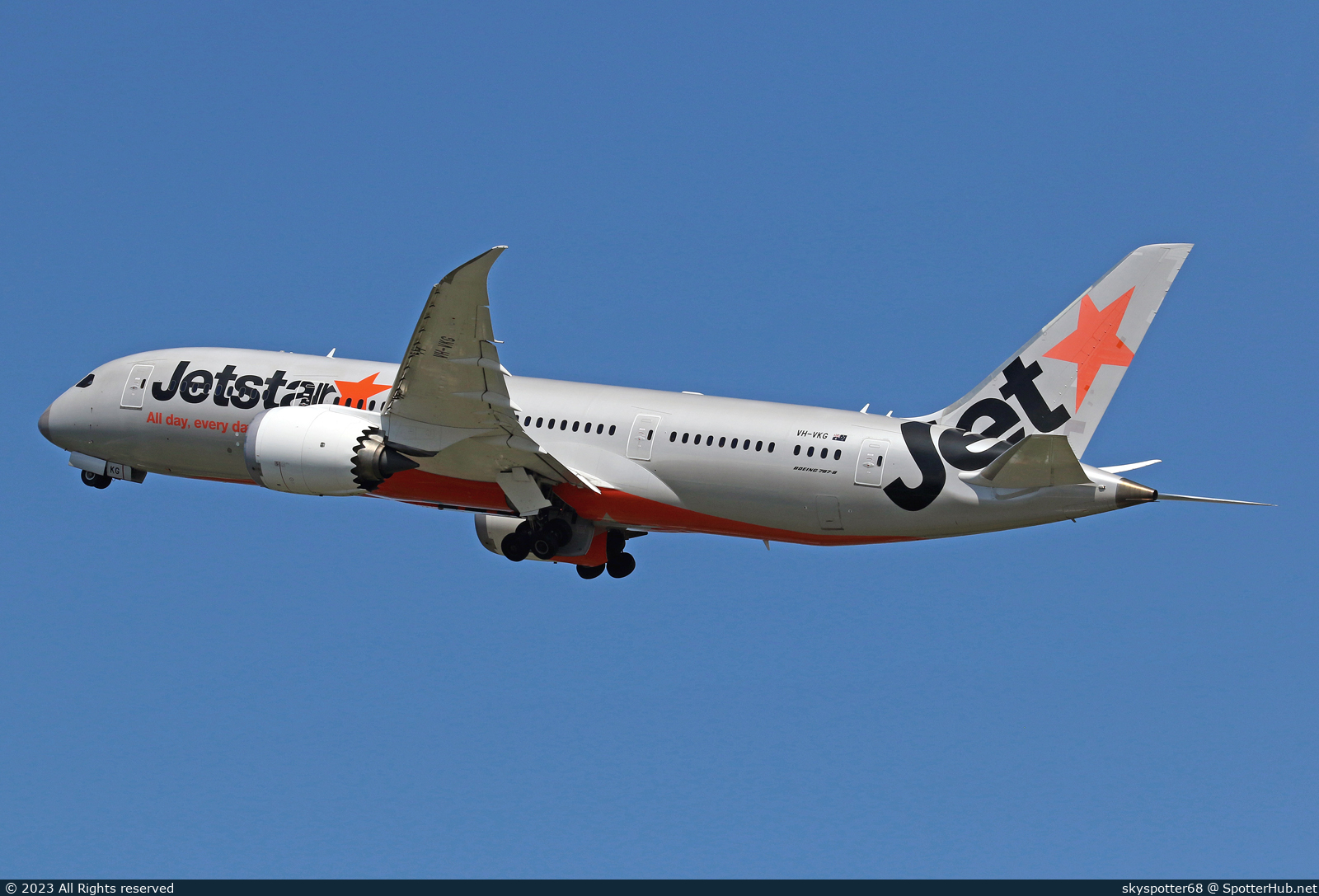 Photo of VH-VKG - Boeing 787-8 Dreamliner operated by Jetstar Airways
