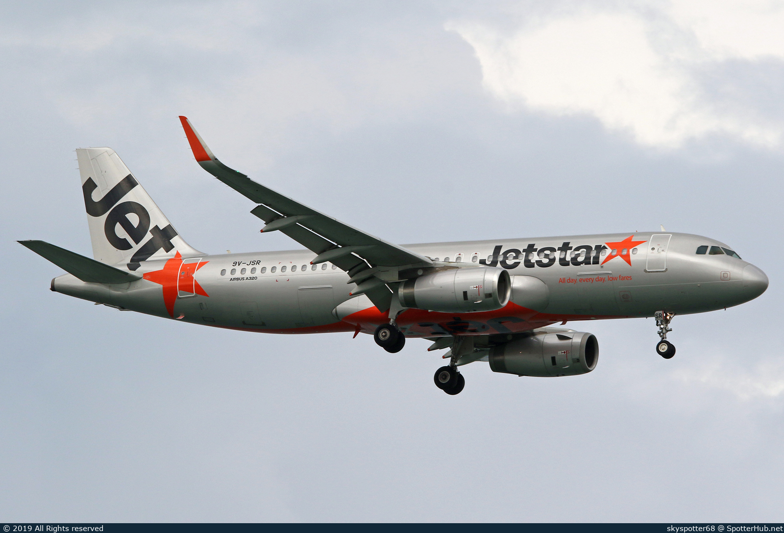 Photo of 9V-JSR - Airbus A320-232 operated by Jetstar Asia