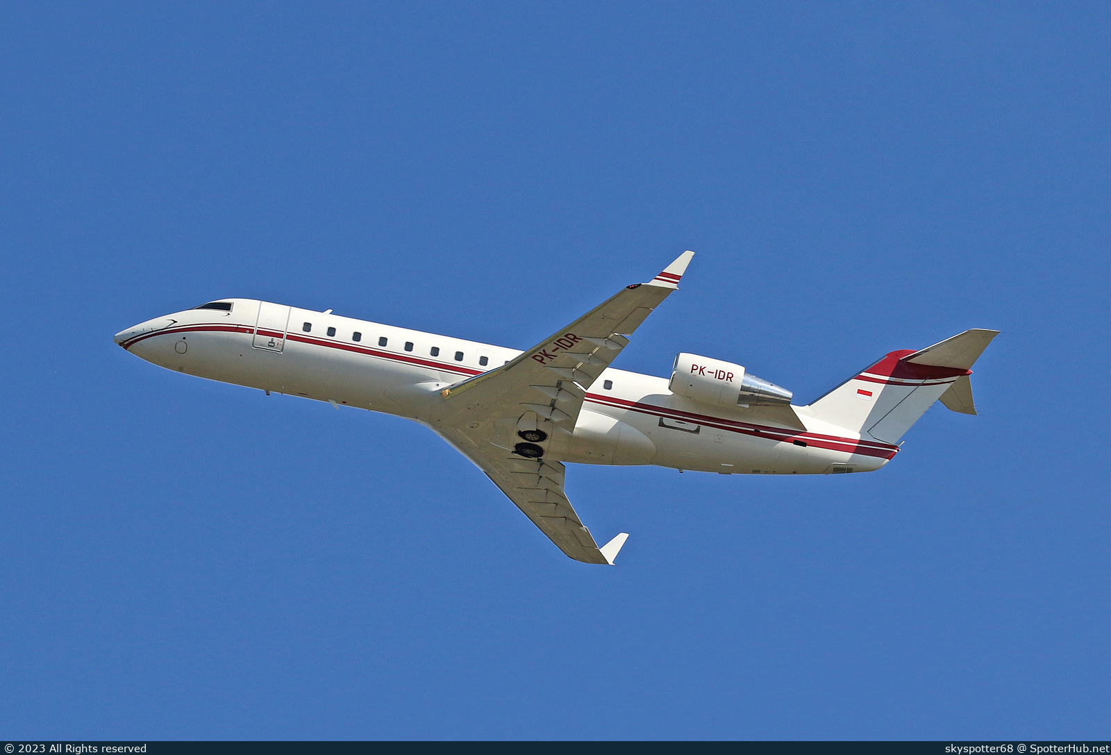 Photo of PK-IDR - Bombardier Challenger 850 operated by Travira Air