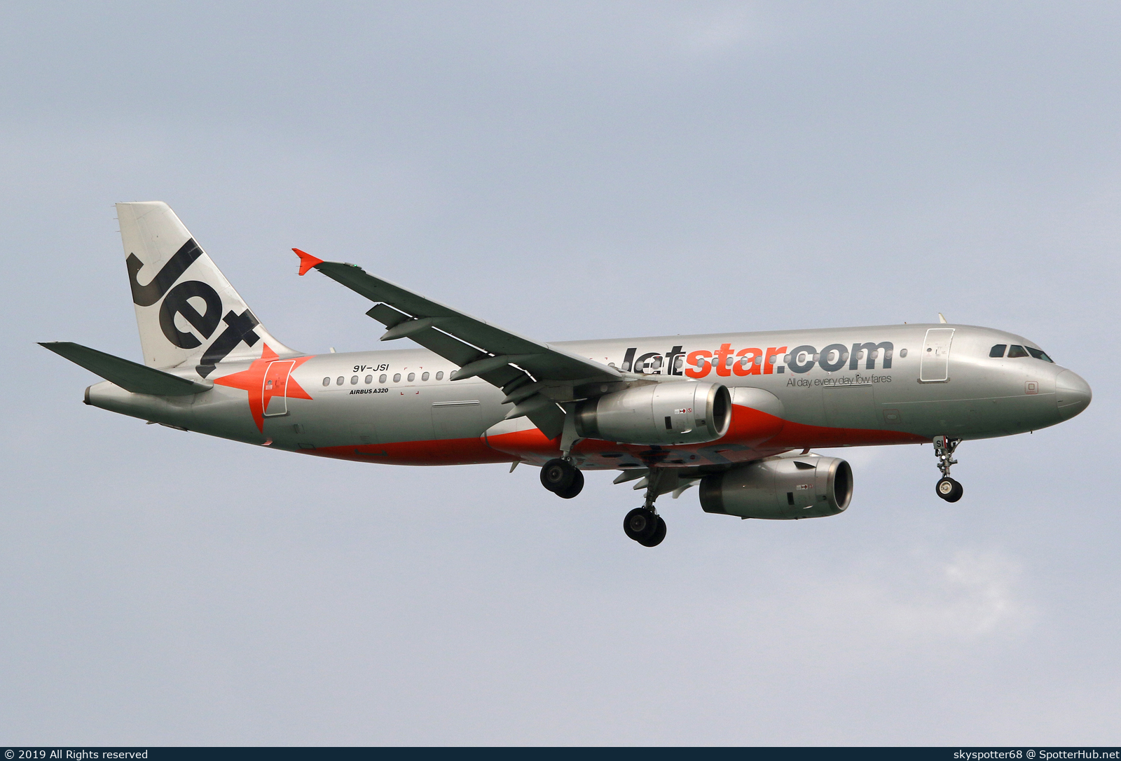 Photo of 9V-JSI - Airbus A320-232 operated by Jetstar Asia