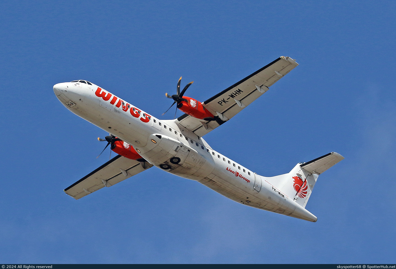 Photo of PK-WHM - ATR 72-600 operated by Wings Air