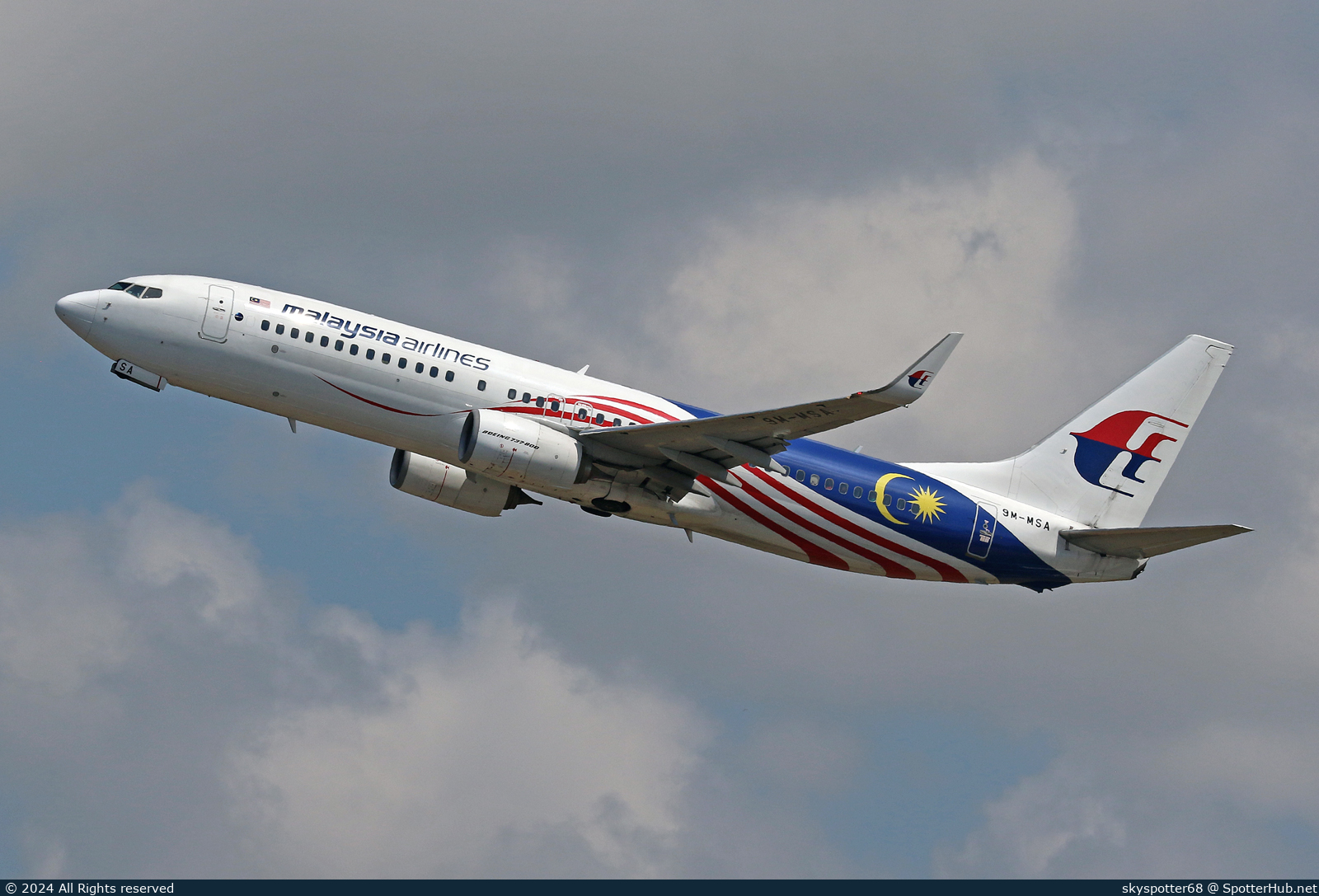 Photo of 9M-MSA - Boeing 737-8H6 operated by Malaysia Airlines