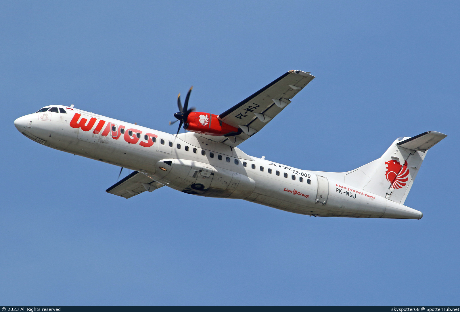 Photo of PK-WGJ - ATR 72-600 operated by Wings Air
