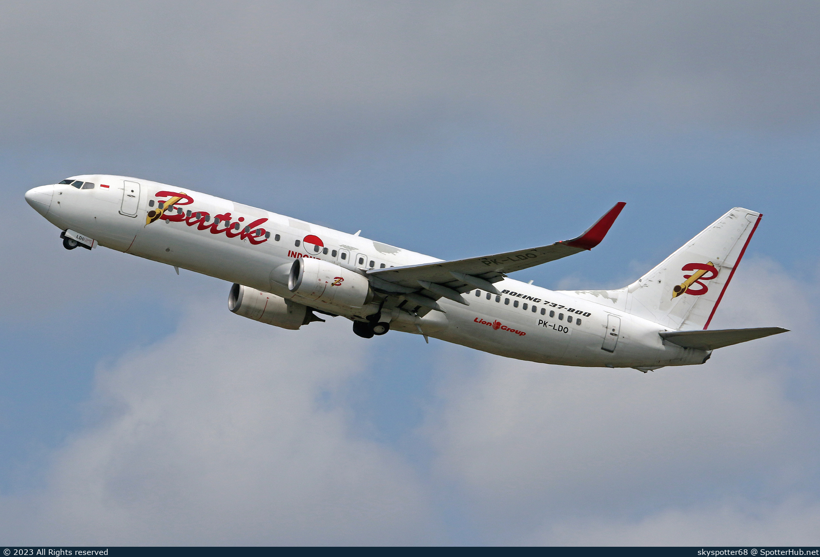 Photo of PK-LDO - Boeing 737-8GP operated by Batik Air
