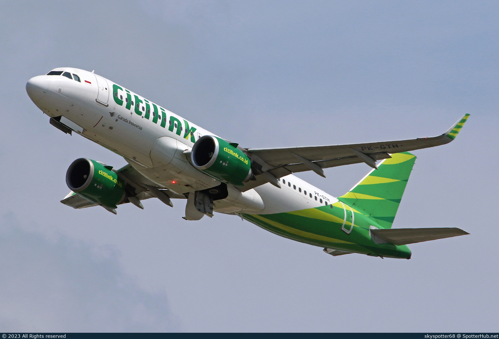 Photo of PK-GTH - Airbus A320-251N operated by Citilink