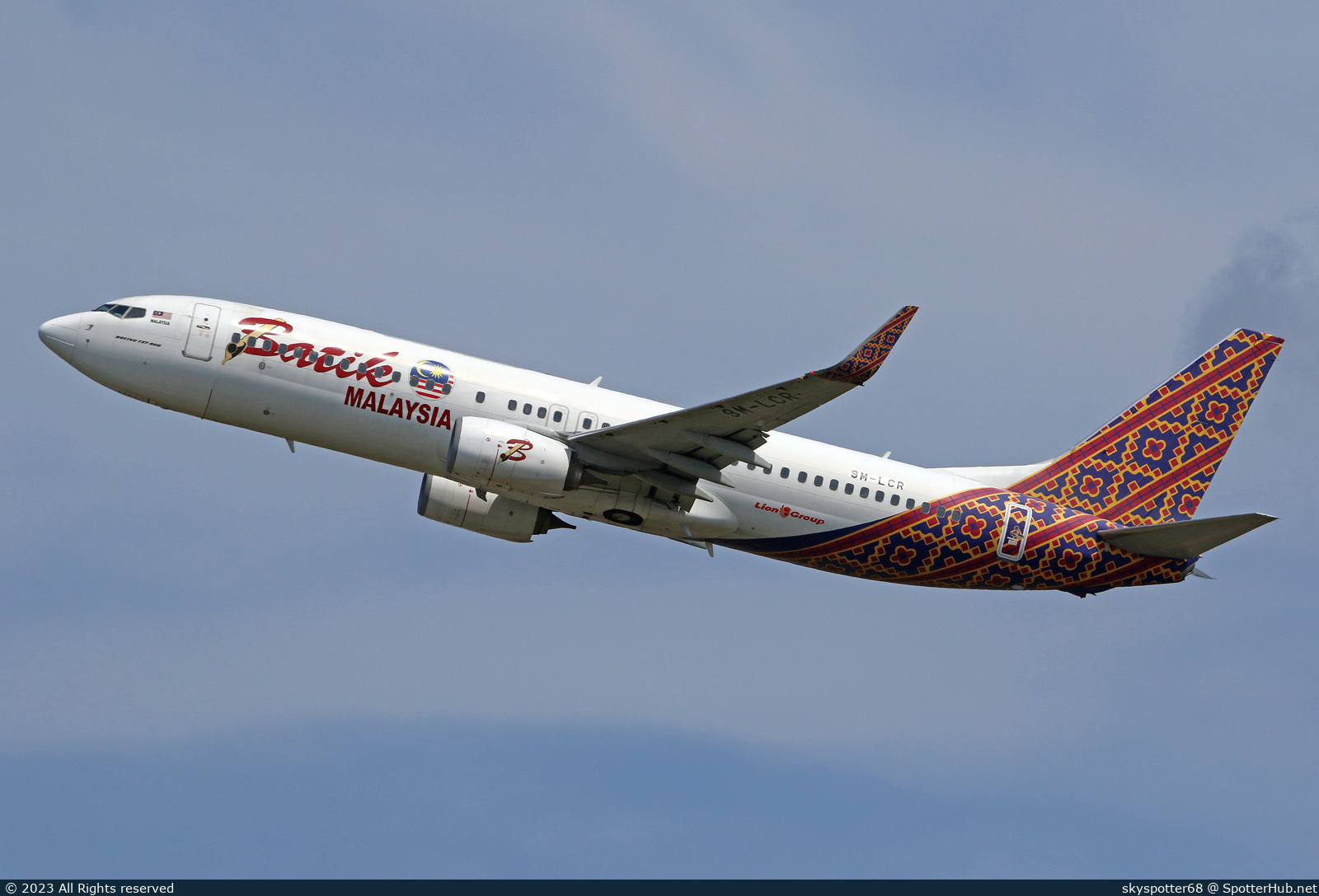 Photo of 9M-LCR - Boeing 737-8GP operated by Batik Air Malaysia