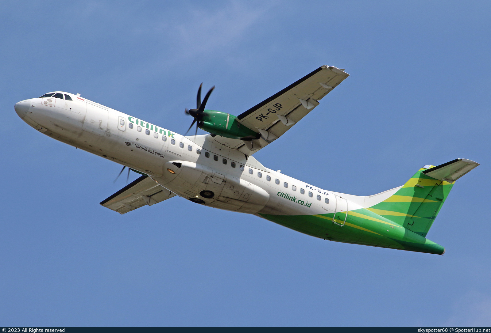 Photo of PK-GJP - ATR 72-600 operated by Citilink
