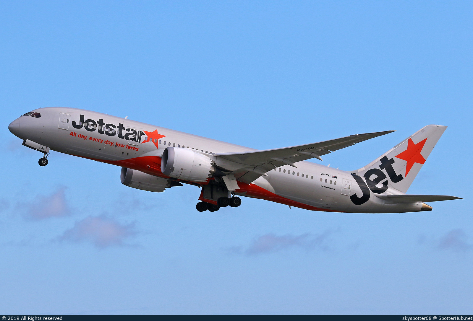Photo of VH-VKI - Boeing 787-8 Dreamliner operated by Jetstar Airways