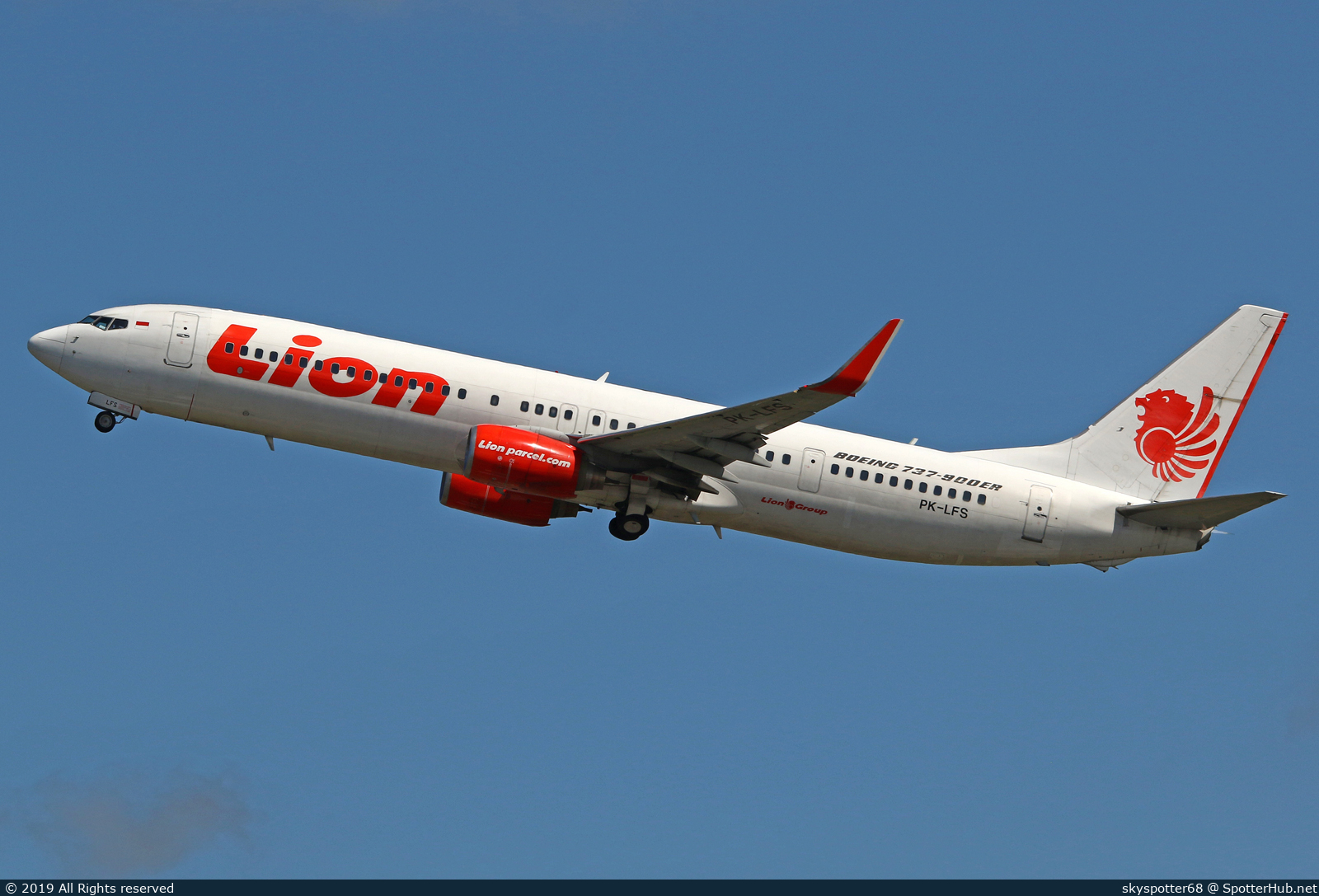 Photo of PK-LFS - Boeing 737-9GP(ER) operated by Lion Air