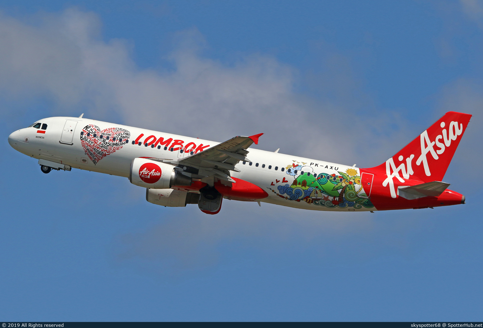 Photo of PK-AXU - Airbus A320-216 operated by Indonesia AirAsia