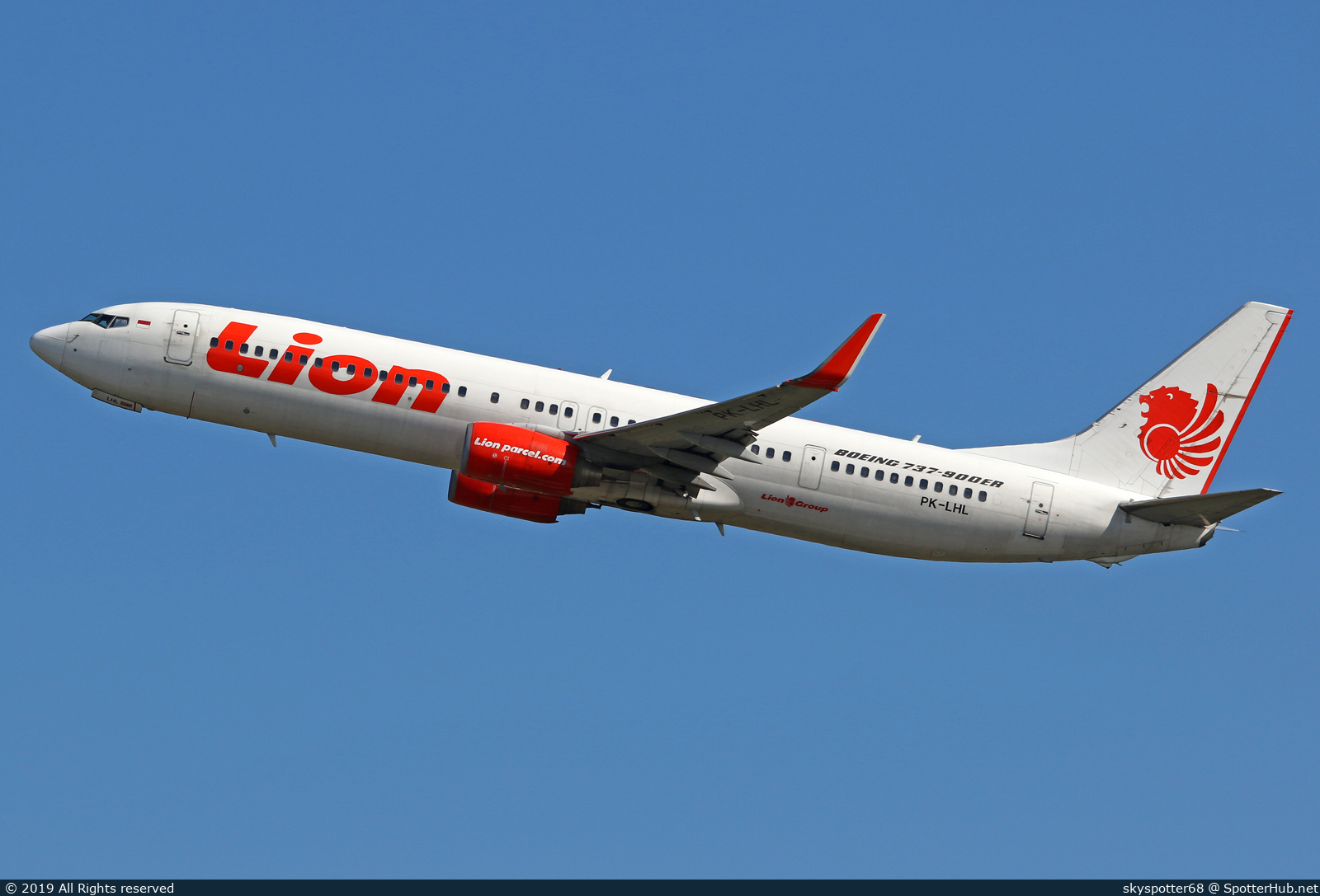 Photo of PK-LHL - Boeing 737-9GP(ER) operated by Lion Air
