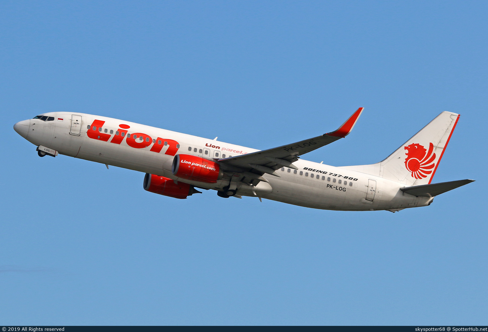 Photo of PK-LOG - Boeing 737-8GP operated by Lion Air