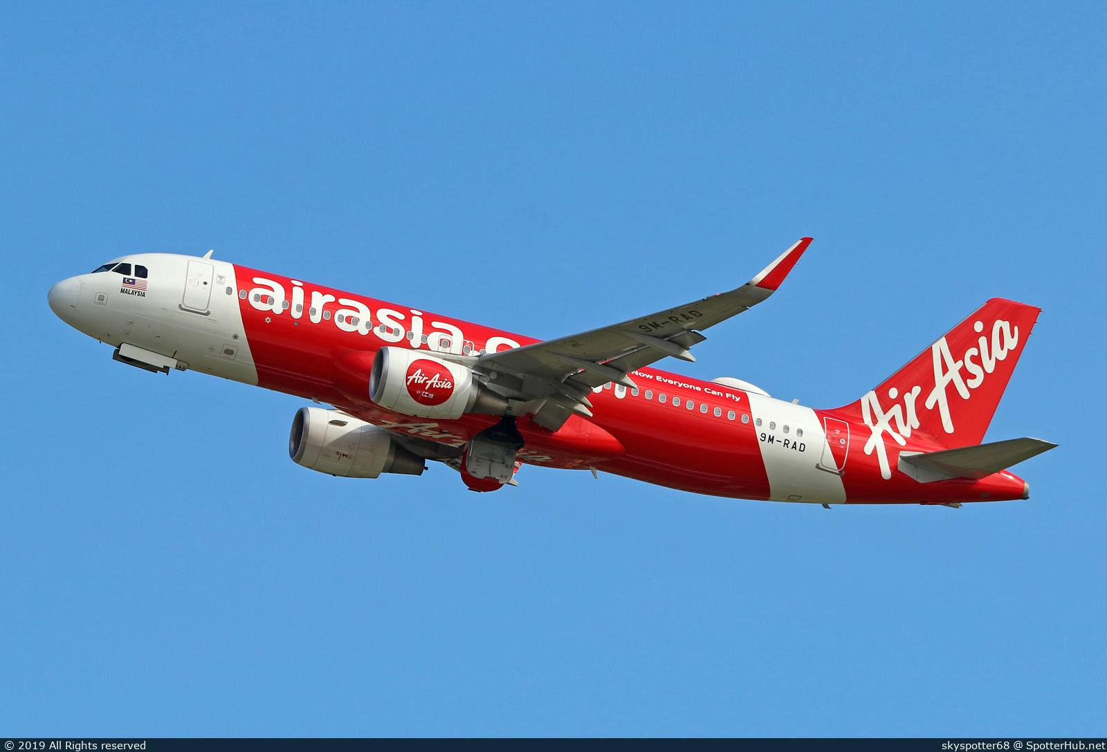 Photo of 9M-RAD - Airbus A320-216 operated by AirAsia