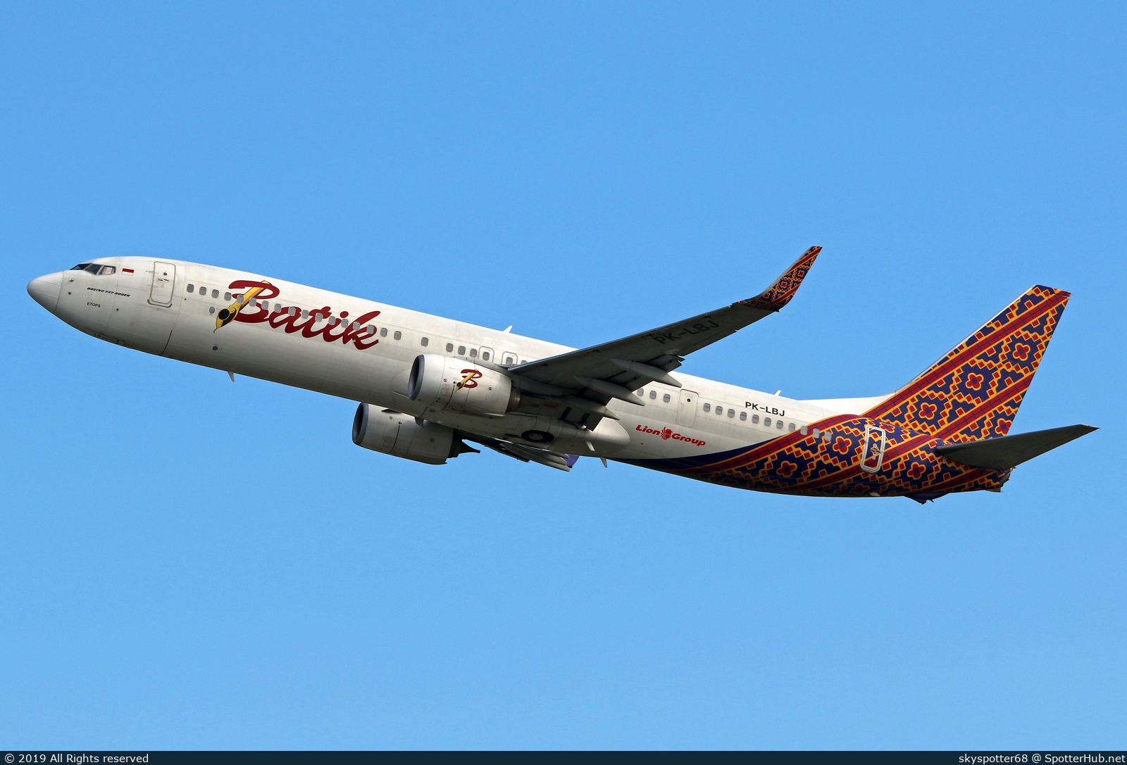 Photo of PK-LBJ - Boeing 737-9GP(ER) operated by Batik Air