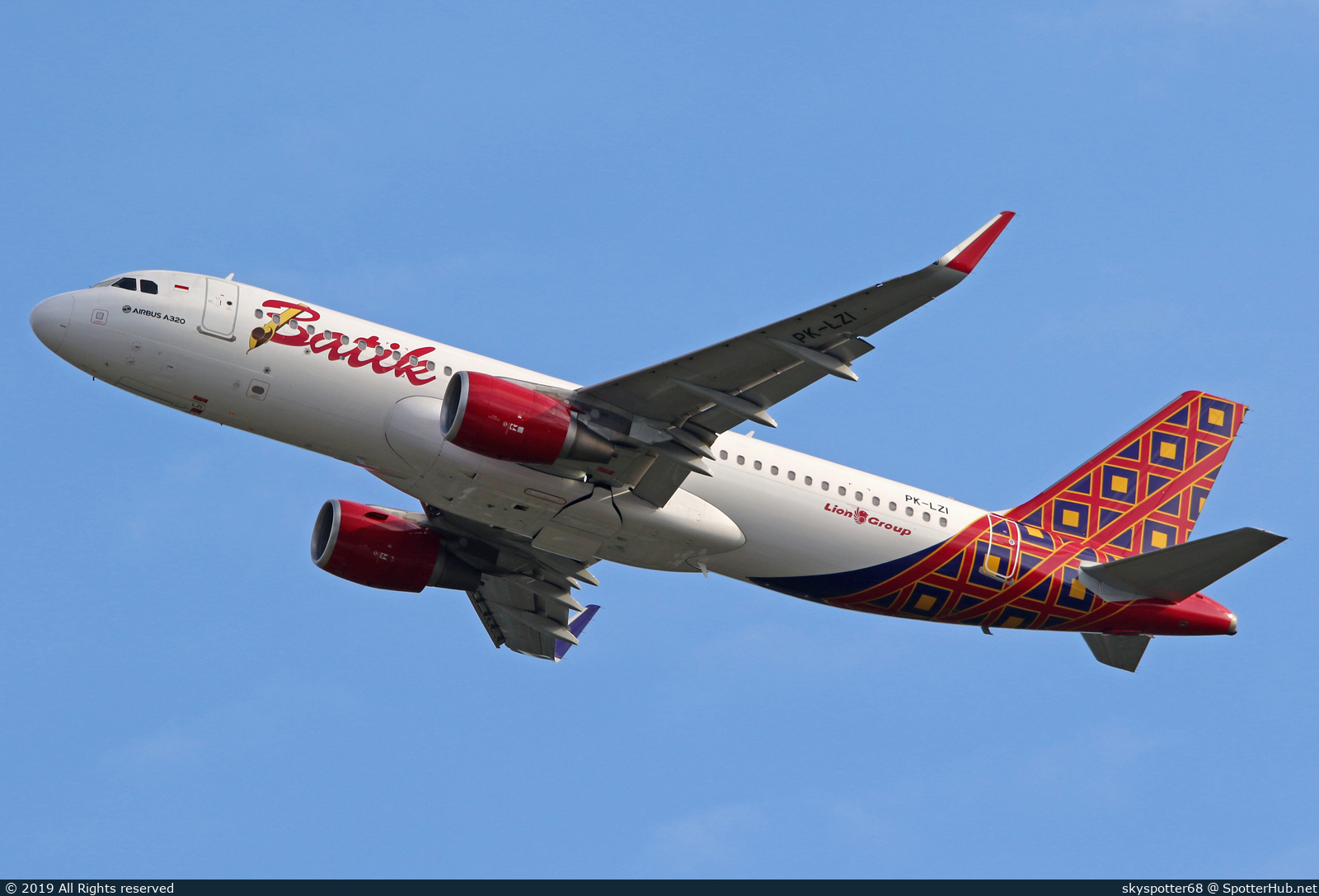 Photo of PK-LZI - Airbus A320-214 operated by Batik Air