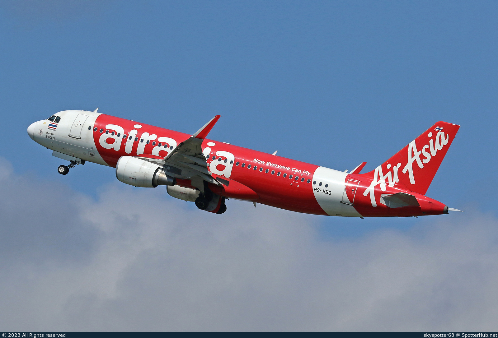 Photo of HS-BBQ - Airbus A320-216 operated by Thai AirAsia