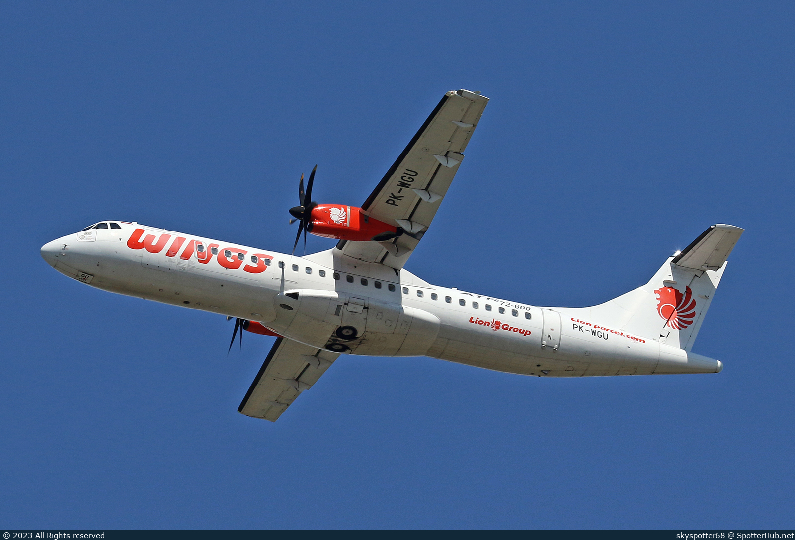 Photo of PK-WGU - ATR 72-600 operated by Wings Air