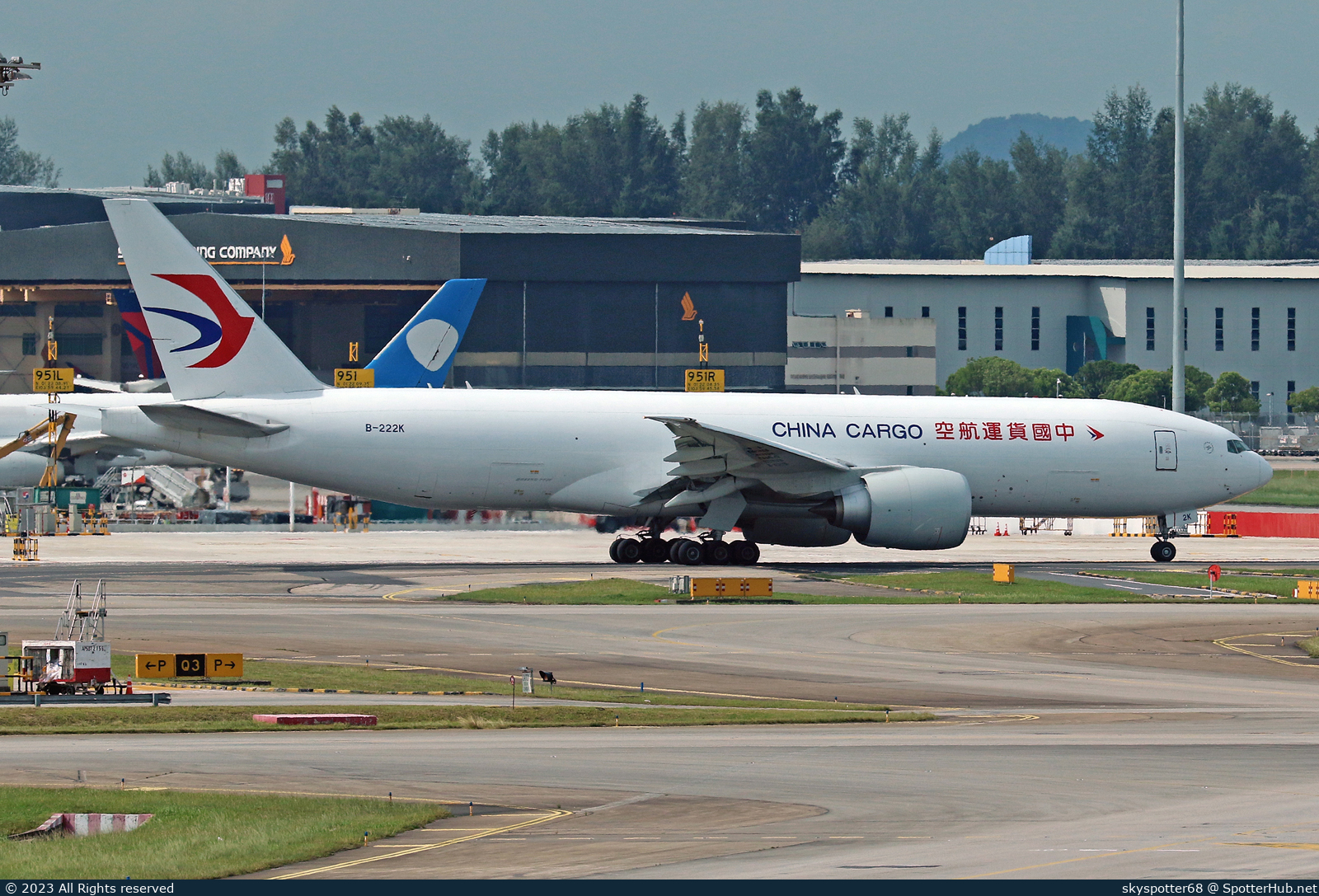 Photo of B-222K - Boeing 777-F operated by China Cargo Airlines