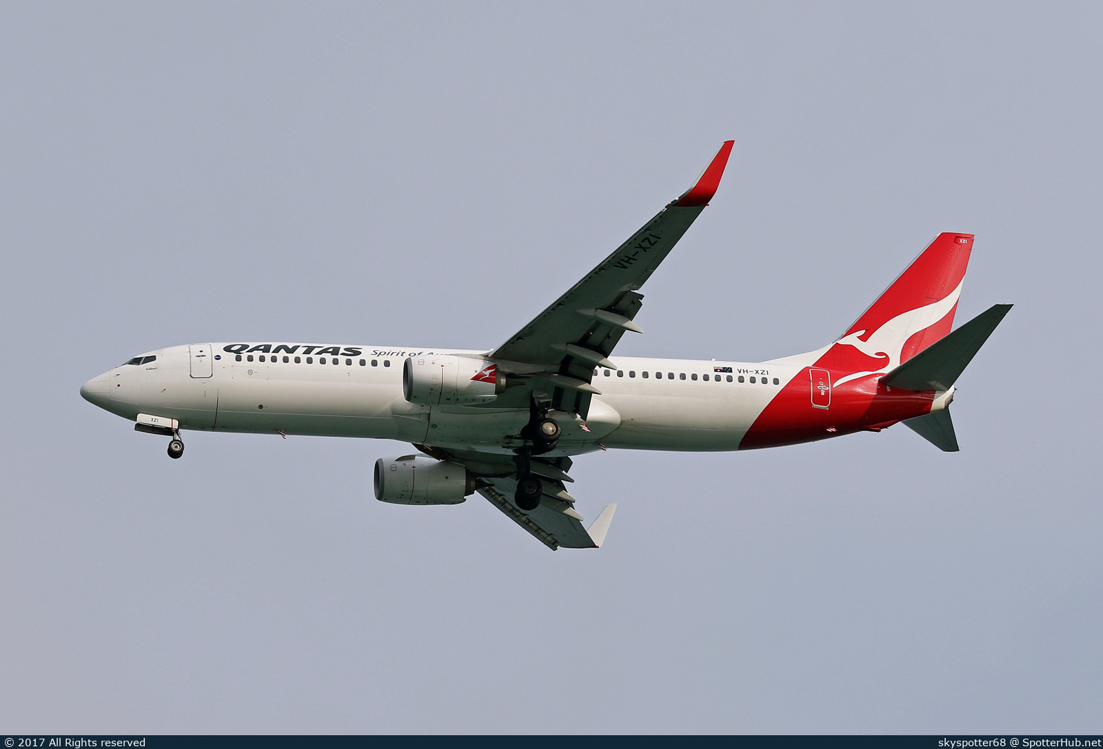 Photo of VH-XZI - Boeing 737-838 operated by Qantas